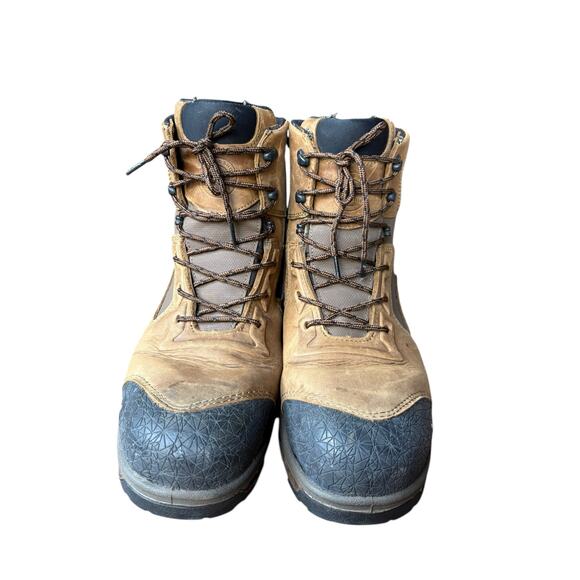 Red Wing Irish Setter Waterproof Lace Up Kasota Safety Toe Boot 83636- 14 - Picture 3 of 11